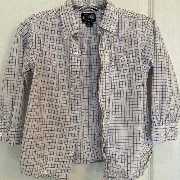 Boy's Collared Shirt - Size 4 - Picture 1 of 4